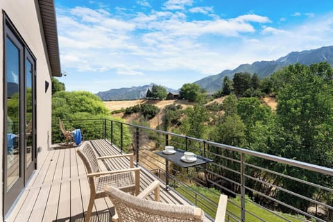 Private Balcony with BBQ Grill