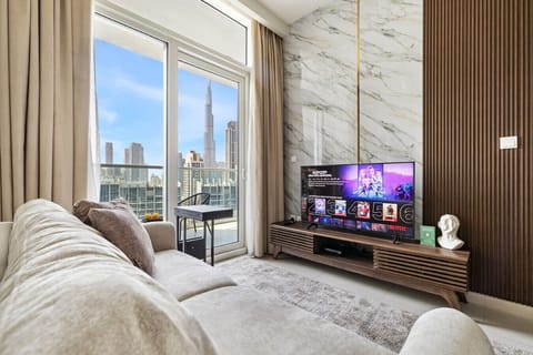 Stylish open living space, perfect for relaxing after a day out.