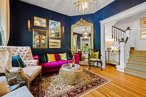 Welcome to Zoya’s Kentucky Royals where luxury meets historic charm in an unbeatable location! Featuring 5 bedrooms and 4.5 baths, perfectly designed for comfort and style. Hosted by Charming Vacation Homes