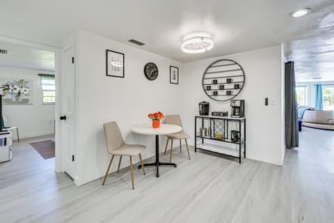 Dining Nook | Coffee & Tea Bar | Keurig & Drip Coffee Makers | Electric Kettle