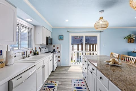 Fully stocked kitchen 