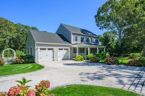 Inviting view of the property