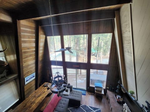 Large windows, in two connected homes!