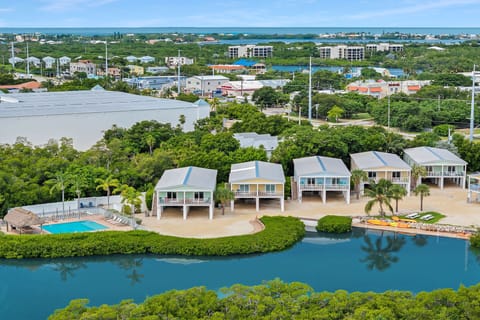 Aerial View of the House