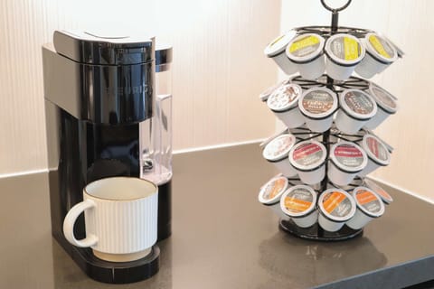 Start your mornings right — fresh coffee at your fingertips.