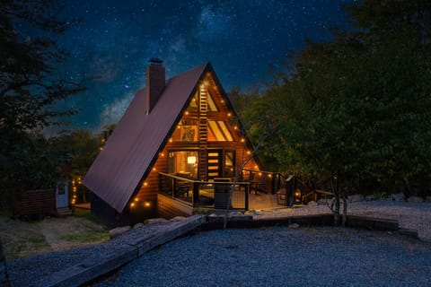 A-Frame cabin with ski-in/ski-out access just 50 yards from the slopes