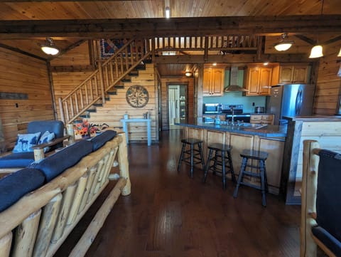 Upstairs Living Room/Kitchen