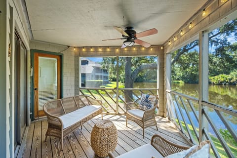 Welcome to 4691 Tennis Club! A beautiful two bedroom condo with lagoon views in the heart of Kiawah