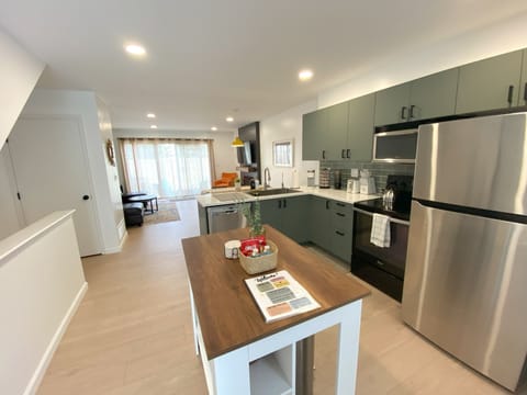 The view when you walk in. We have a welcome book to help you, check it out!