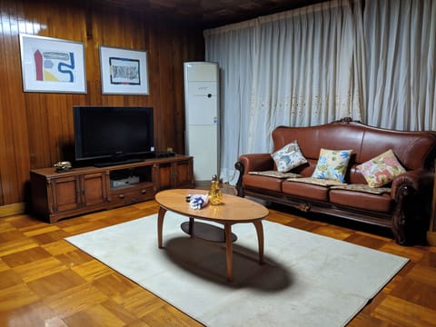 Spacious and cozy living room. Decorated to provide the best comfort for guests.