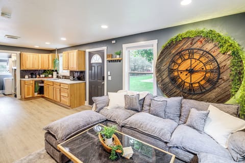 Living Room | Smart TV | Electric Fireplace