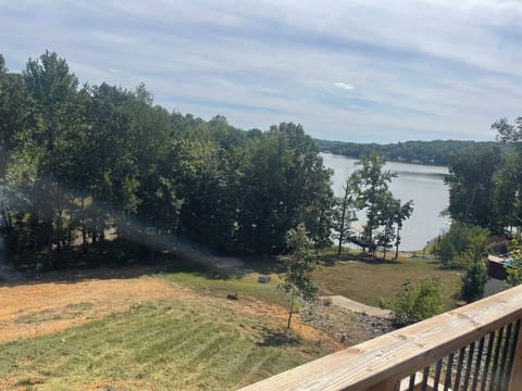 Lake Barkley view from the deck.