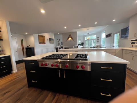 Wolf 6 burner with grill