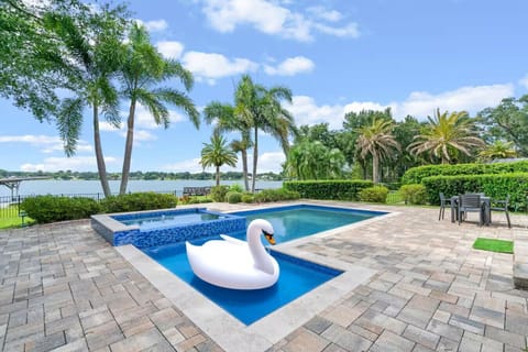 Pool with Lake View