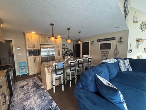 Living/Kitchen combo are with TV