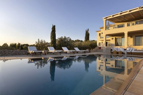 A scene of total serenity at Villa Marlina.