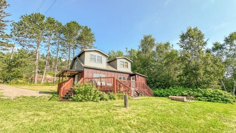 Thorson's Cottage on Lake Superior near Silver Bay, MN.