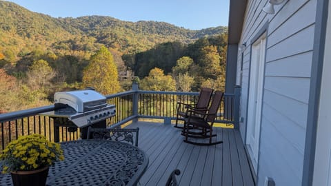 Spectacular views from the back deck
