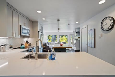 Fully equipped kitchen offers everything you need for your stay