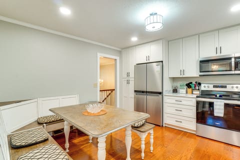 Multiple Dining Spaces | Well-Equipped Kitchen