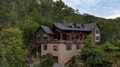 OpuluxeHaus - a luxury escape built into the hillside with endless views.