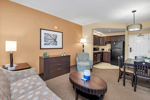 Living room with dining area 