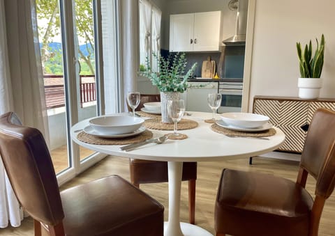 Luxury leather dining chairs
