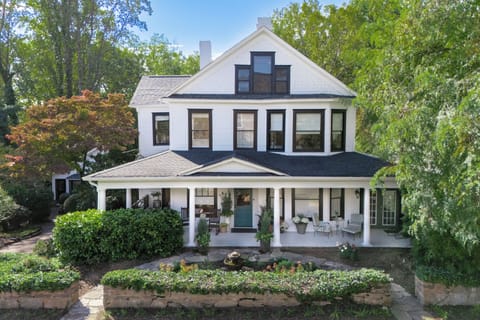 Welcoming front view of the property — home to five distinct guest units.