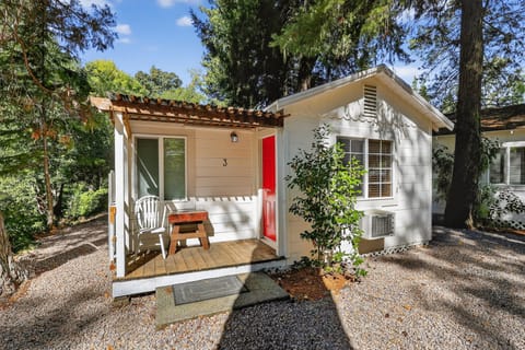 Cottage, House, Porch, Chair, Furniture