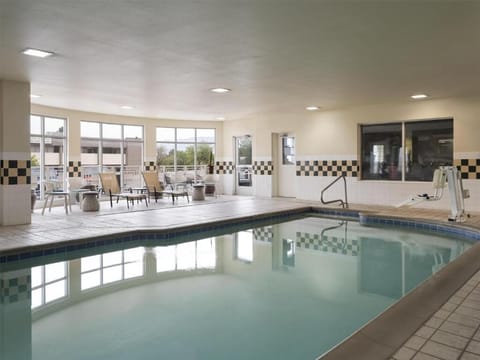 Soothe tired muscles in the spa area after sightseeing.