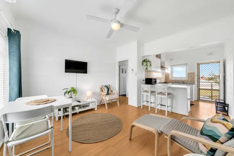 View of the Living Room and Kitchen