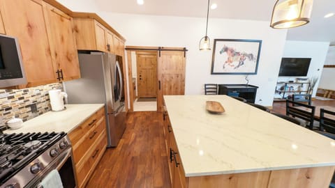 The Laundry is just off the Kitchen