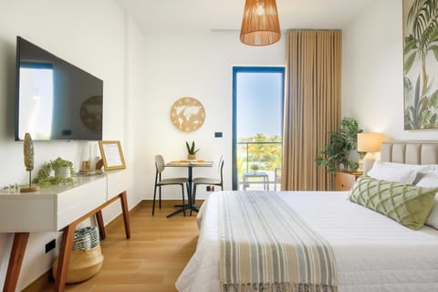Cozy tropical-style studio with modern décor in Downtown Punta Cana.