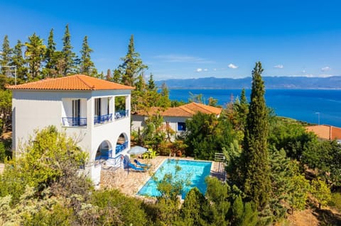 Beautiful villa with private pool and terrace with sea views