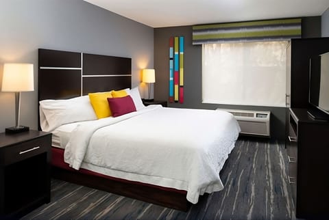 Sink into crisp linens for a restful, quiet night.