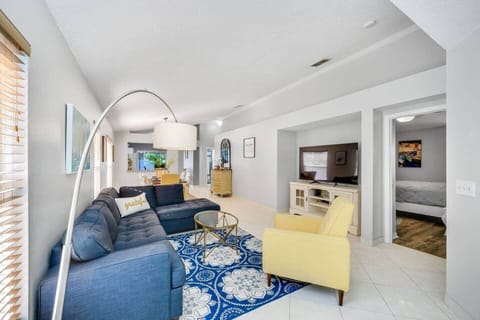 living area that is comfortable and cozy/sofa bed 