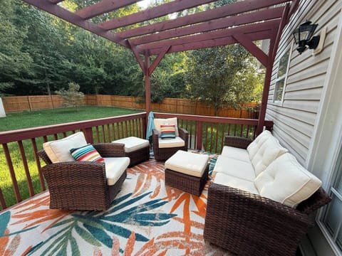 Cozy deck – the perfect spot to sip coffee or unwind outdoors.