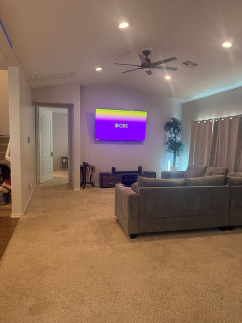 Living room with tv