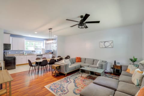 Asheville Vacation Rental | 5BR | 2.5BA | 1,664 Sq Ft | Stairs Required