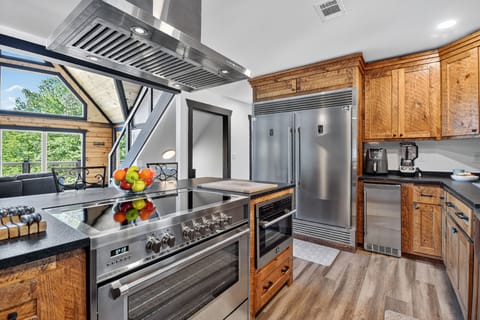 Luxury kitchen offers ample room for cooking, laughter, and connection