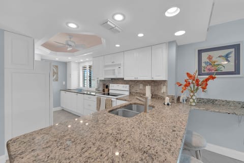 Sit at the bar in your vacation condo