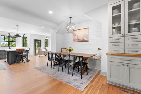 Dining room space right when you enter the property.
