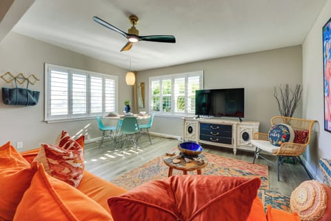 Jacksonville Beach Vacation Rental | 3BR | 1BA | 1,000 Sq Ft | 1/2 Step Required
