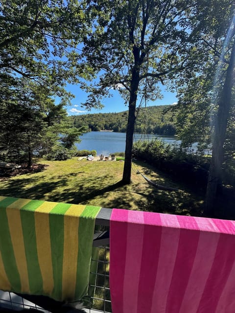 Beautiful view from the balcany.