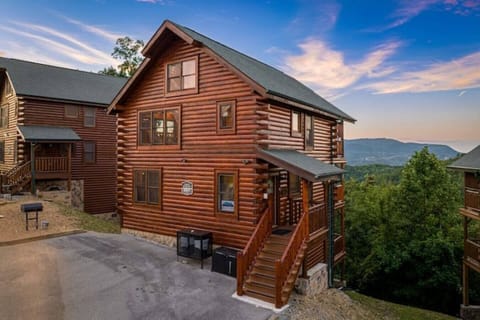 Welcome to your Smoky Mountain escape—this charming log cabin offers stunning views, peaceful surroundings, and all the comforts of home. Tucked into the hillside, it’s the perfect base for your next unforgettable adventure.