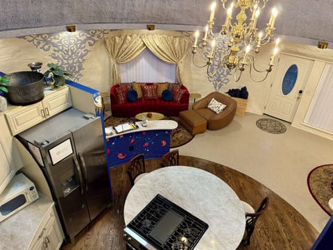 The view from the loft.