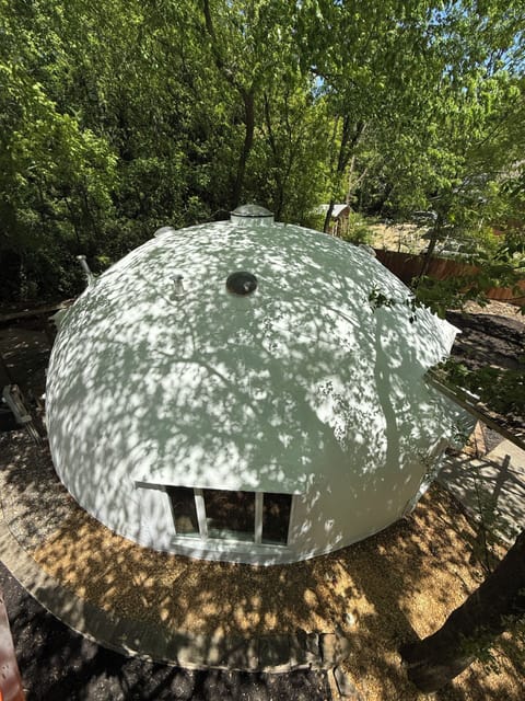 Monolithic Dome Home from above.