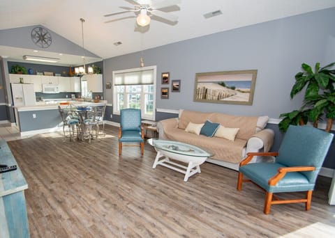 Living, Dinning, Kitchen.