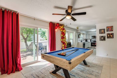 Game Area | Washer & Dryer | Balloons & Pump