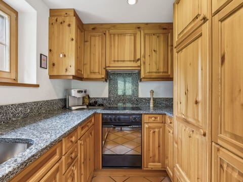 Kitchen, Cabinetry, Wood, Flooring, Interior Design, Countertop, Floor, Kitchen Appliance, Drawer, Cupboard